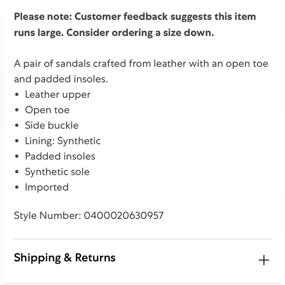 Cole Haan Fawn Sandals- NWT size 9.5 - Picture 5 of 7